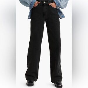 Levi’s rib cage high waist wide legging jeans